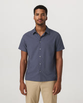 Short Sleeve Manhattan Button Down