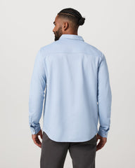 Long Sleeve Knit Oxford Button Down - Classic Fit