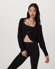 Long Sleeve Twist Top