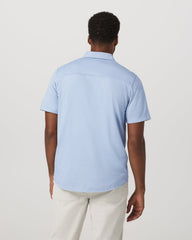 Short Sleeve Knit Oxford Button Down - Classic Fit