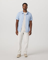 Short Sleeve Knit Oxford Button Down - Classic Fit