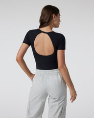 Short Sleeve Pose Bodysuit