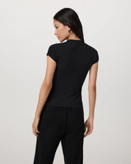 Short Sleeve Pose Button Up